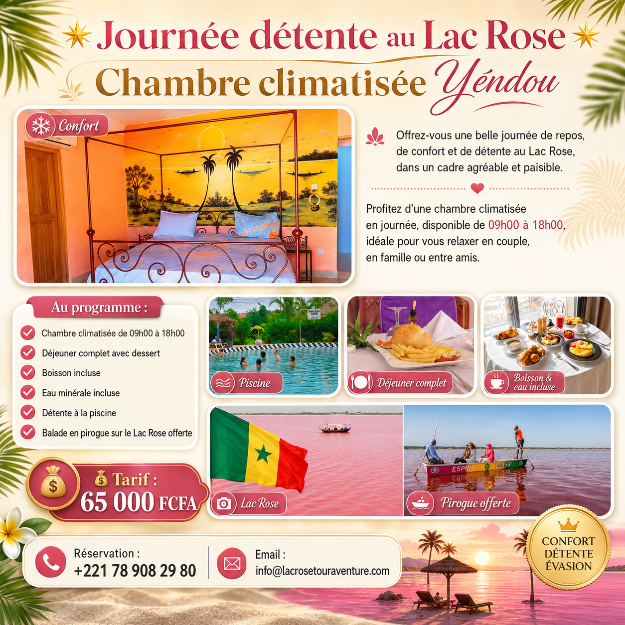 Cadre agréable pour couple, famille ou amis