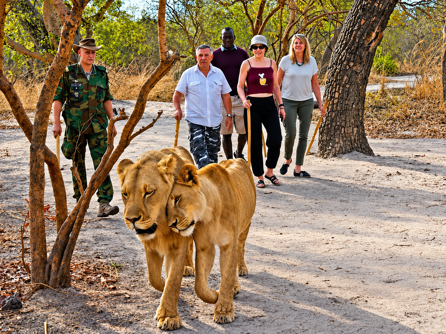 Safari, nature et faune sauvage dans la Réserve de Fathala au Sénégal | Lac Rose Tour Aventure
