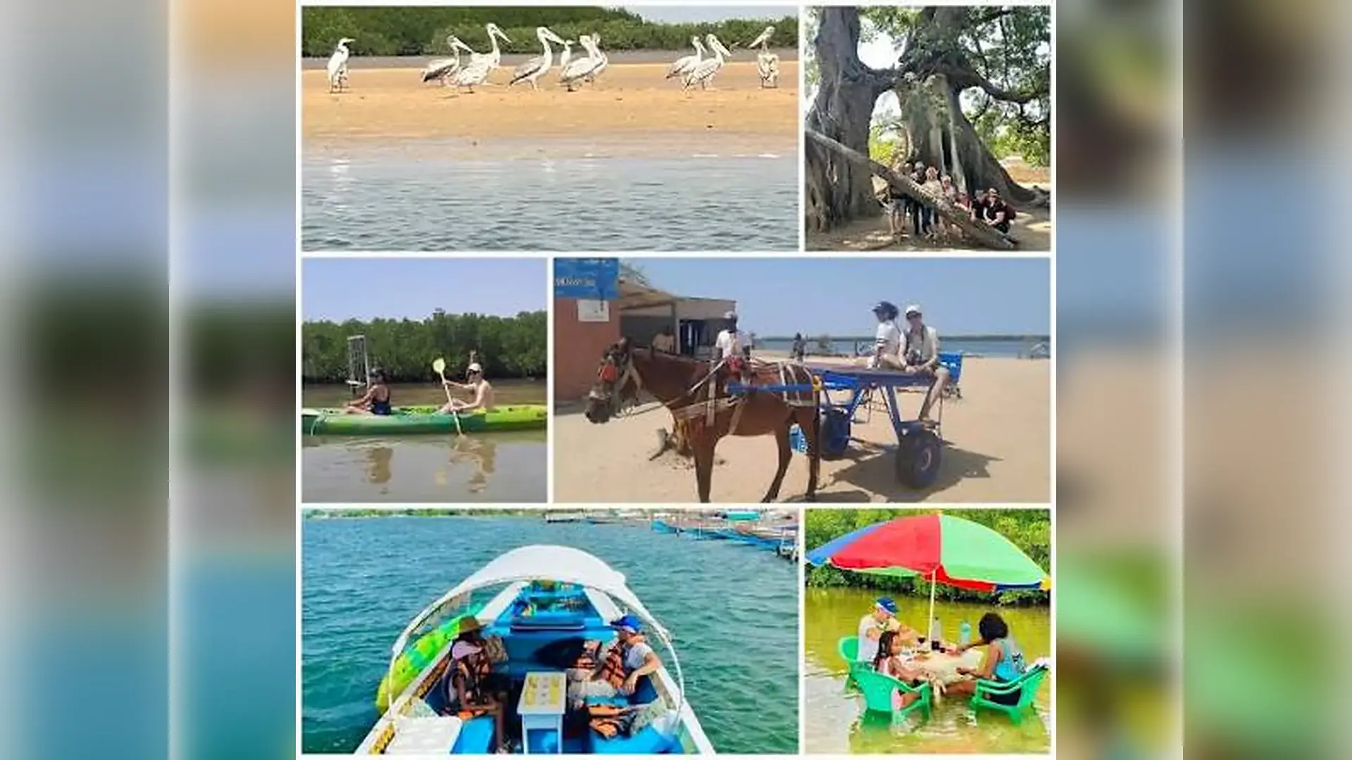 Paisaje y experiencia local en Circuitos combinados por Senegal, Senegal