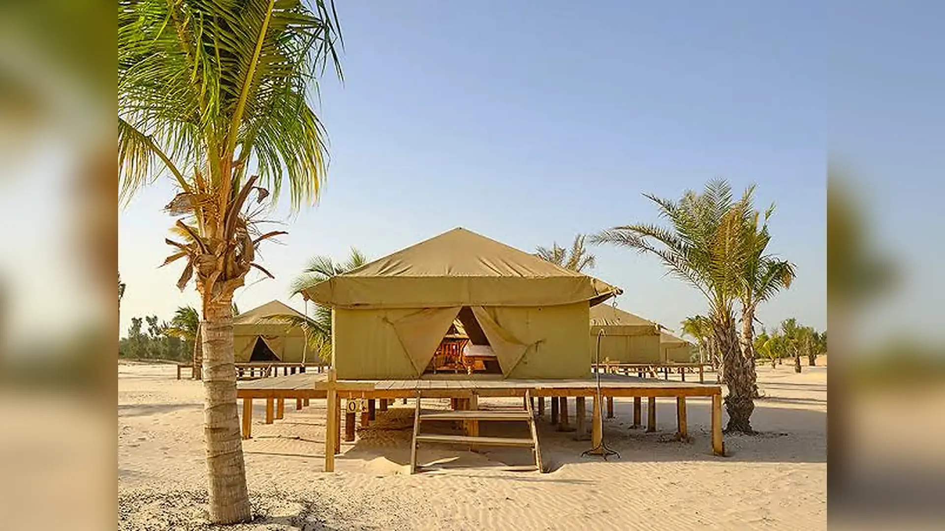 Accommodation and relaxation at Hotel Okai in Lompoul Desert, Senegal